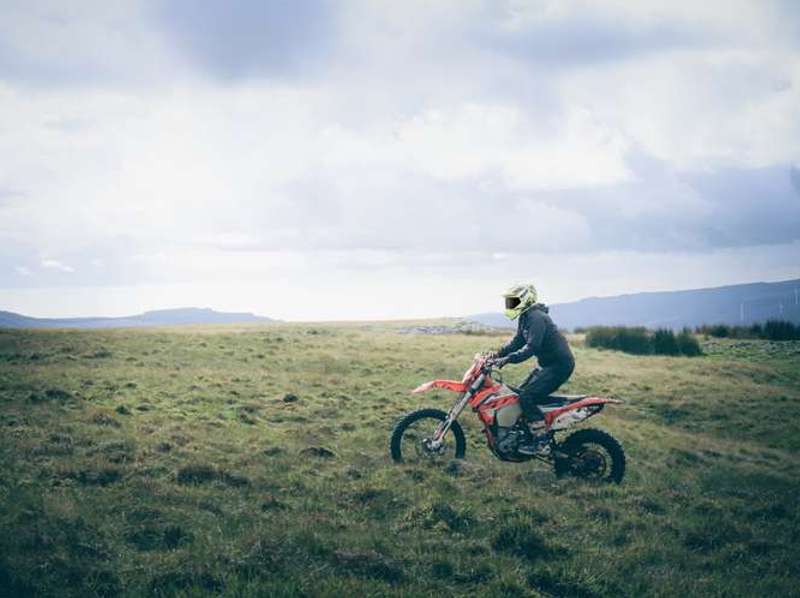 Enduro helmets offer good coverage